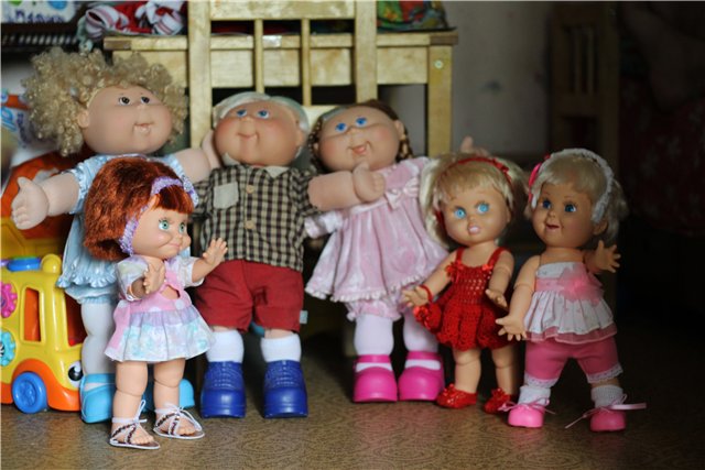 Капустки и их друзья фэйсики! Наши домашние развлечения (фото 3)