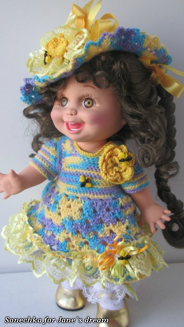 Барышни-кокетки... Все дело в шляпе??? Sonechka для Galoob - Baby Face, ч.2