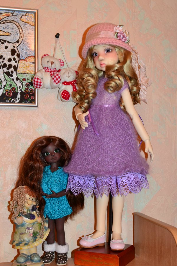 Мои первые куклы от Kaye Wiggs. Laryssa и Nutmeg (фото 7)