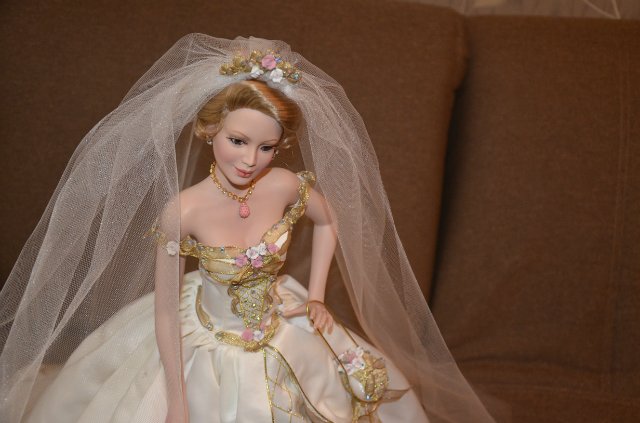 Фарфоровая кукла, невеста The Ashton-Drake Galleries (фото 4)