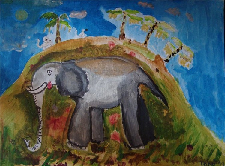 Как рисуют наши дети — Другие хобби и увлечения: сад