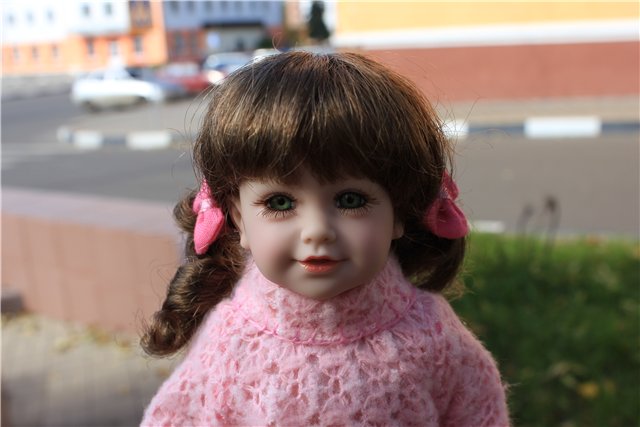 Ходит осень по дорожке... Мари и Катрина от Adora на осенней прогулке