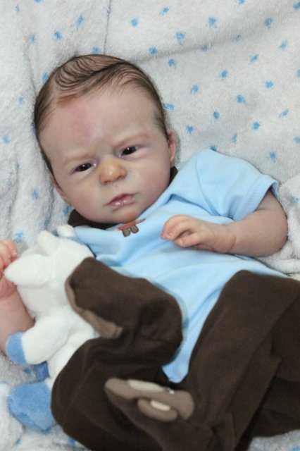 Меня аист принес, кукла реборн Беспаловои Жанны