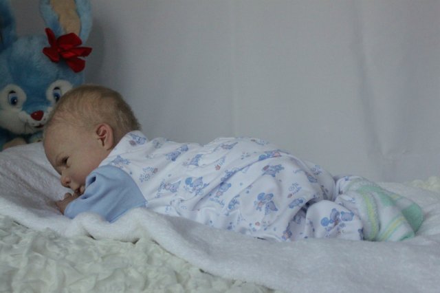 Белокурый ангел Саввушка! Куколка реборн Виктории Вишни