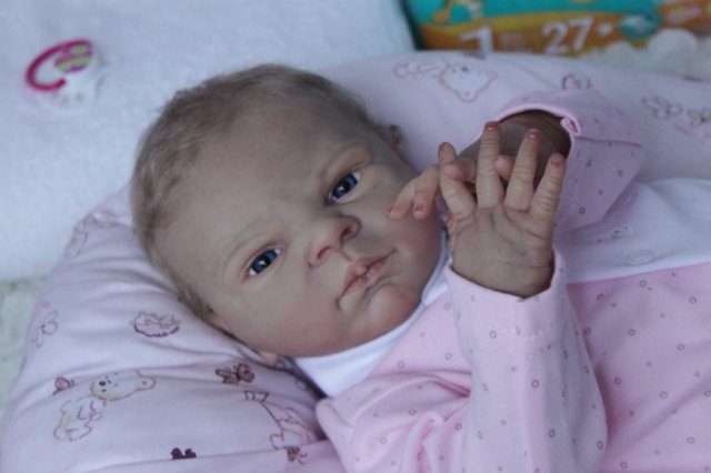 Детка Скарлет... Куколка реборн Виктории Вишни (фото 3)