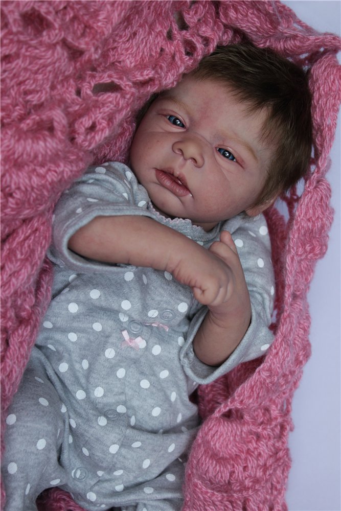 Маленькая девочка. Кукла реборн Светланы Преображенской (фото 2)