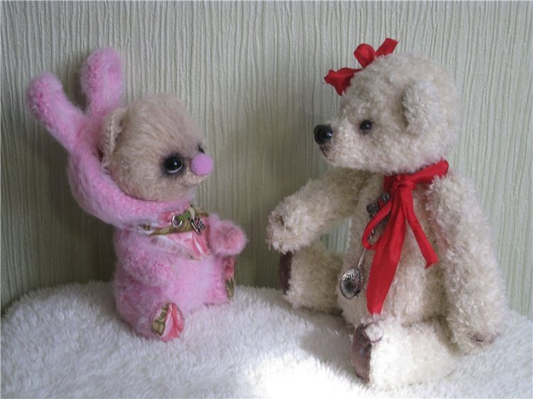 Яся - Кнопочка. Авторская игрушка