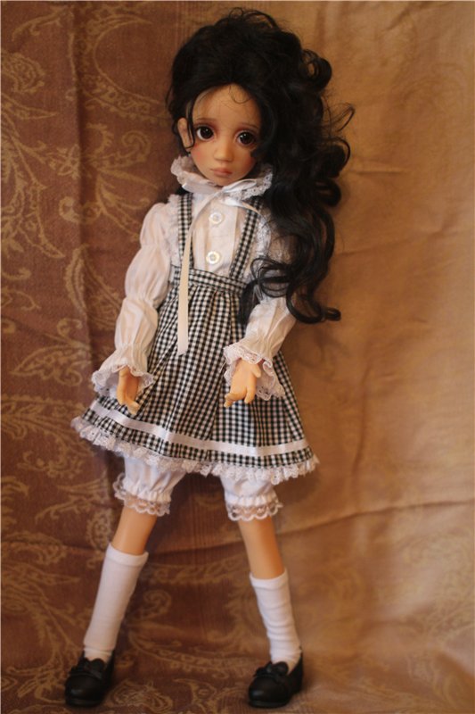 Сегодня ко мне приехала очаровательная девочка