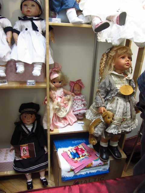 Время кукол 13. Международная выставка коллекционных кукол и мишек Тедди 2014. Фотоотчет