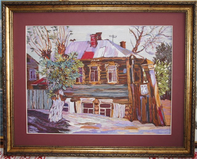 Выставка вышитых картин — Другие хобби и увлечения: сад