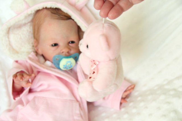 Крошка Мэгги. Кукла реборн Саутер Антонины