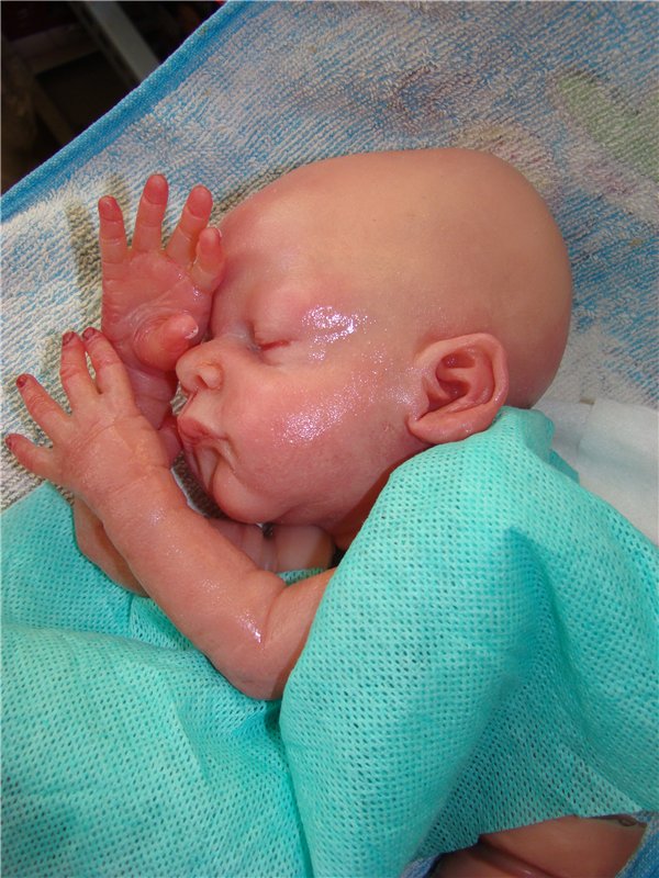 Рождение Никиты. Авторский силиконовый малыш Кондрашовой Ирины