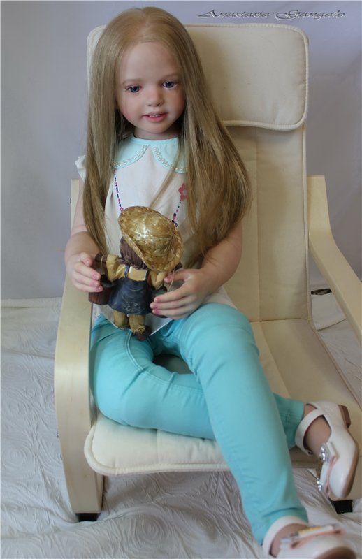 Святослава. Мой светлый ангел. Кукла реборн Анастасии Гангало