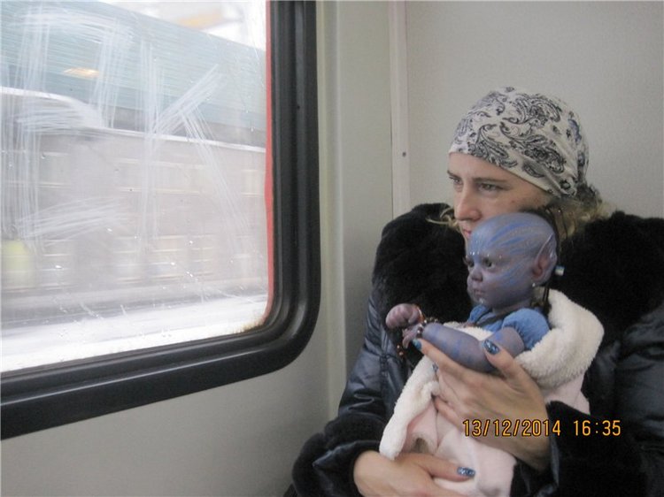 Канруху. Куколка - реборн Элины Кудрявцевой (фото 10)