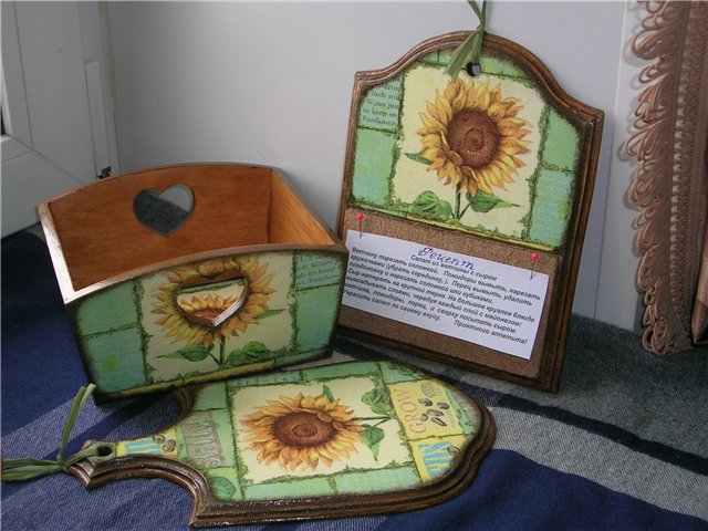 Декупаж - это креативно и очень интересно