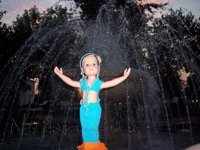 Ханна Gotz. Русалочка — Одежда и обувь для кукол своими руками: фото