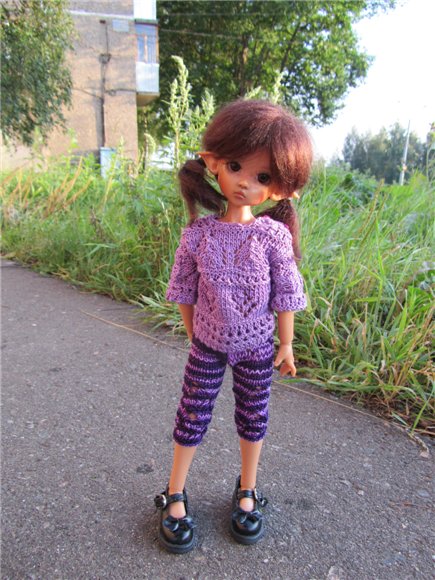 Лиллит от Kaye Wiggs. Девочка в сиреневом (фото 5)