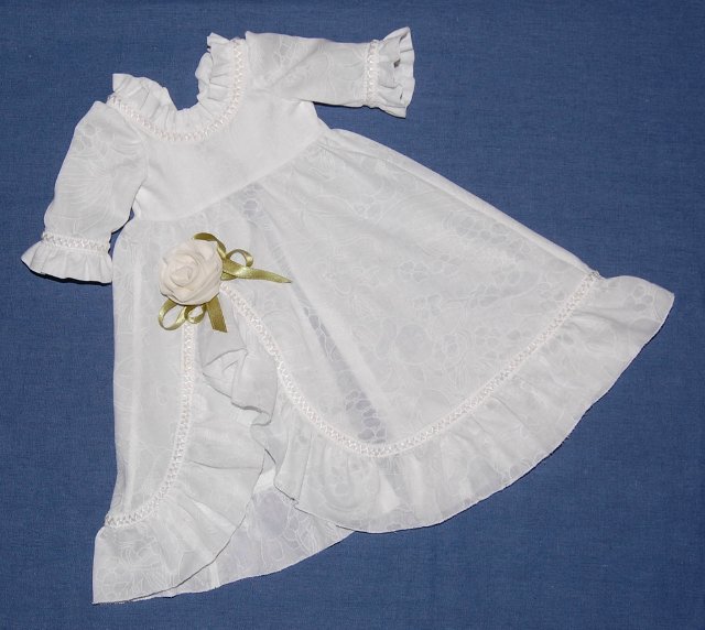 Белоснежная роза — Одежда и обувь для кукол своими руками: фото