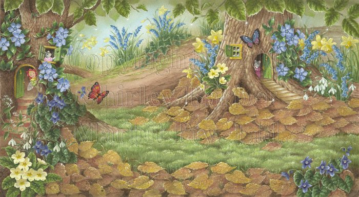 Мир эльфов и фей от Ширли Барбер (SHIRLEY BARBER)