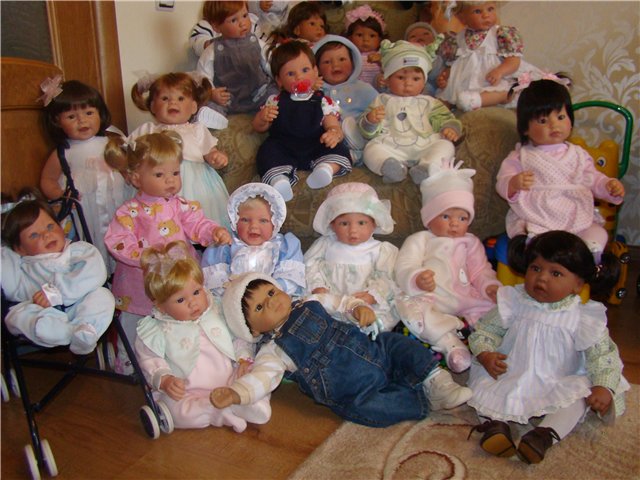Мои куклы — Домашние коллекции кукол: фото собраний (фото 3)