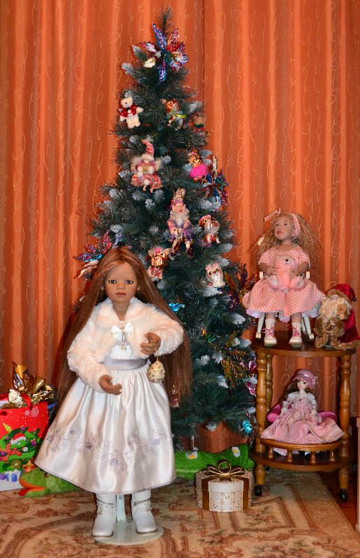 Наша новогодняя елка! Кукольная коллекция