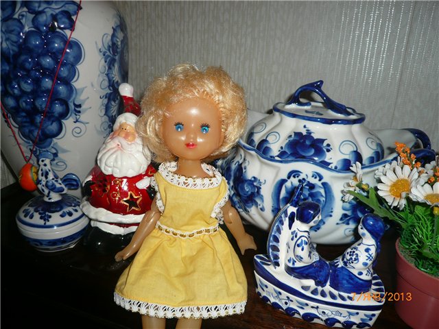 Кукла Света и Рождество — Советские винтажные куклы (СССР): Ленигрушка