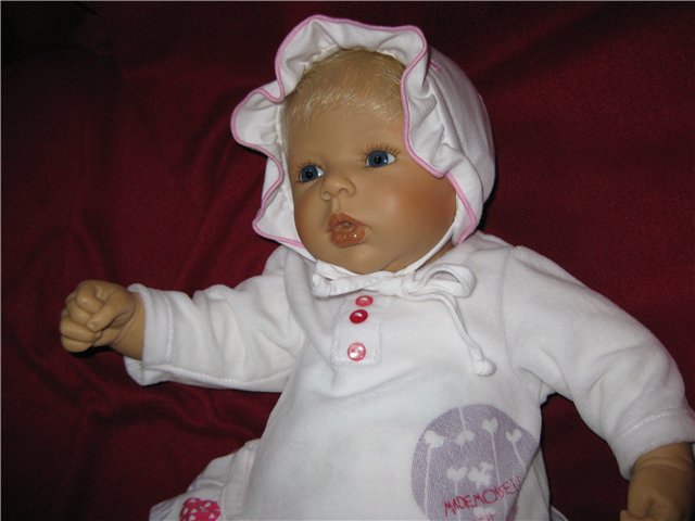 Заинька, или Коллекционная кукла Эмма-Мария от Роланды Хаймер (фото 5)