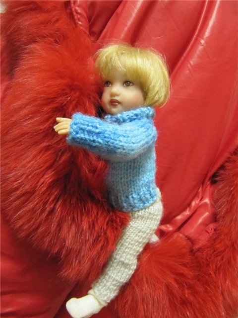 Как Михель на работу к маме ходил. Коллекционная кукла Helen Kish (фото 7)