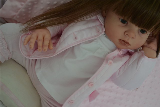 Годовалая девочка реборн Даниэлла от Ирины Свитиной (фото 7)