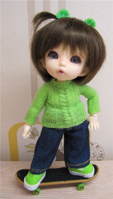 Свитерок для Майки — Одежда и обувь для кукол BJD (БЖД): 1/3 (фото 8)