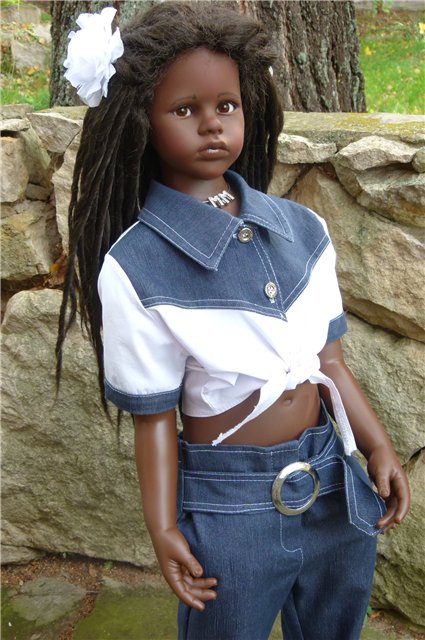 Черная Луна (Luna) от Мари Мишель (Marie-Mishell) | Бэйбики Черная Луна (Luna) от Мари Мишель (Marie-Mishell) (фото 10)