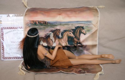 Моя красавица, зовущая лошадей. Фарфоровая кукла Синди МакКлюр для Эштон Дрейк (фото 7)