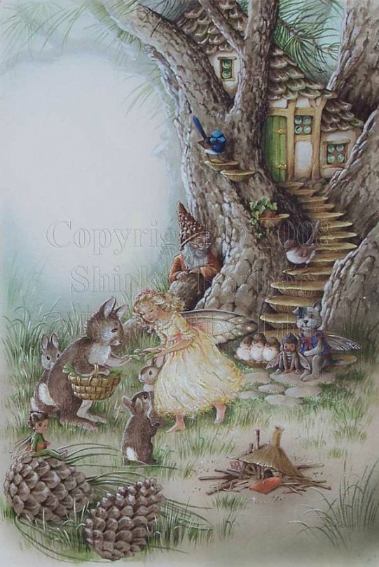 Мир эльфов и фей от Ширли Барбер (SHIRLEY BARBER)