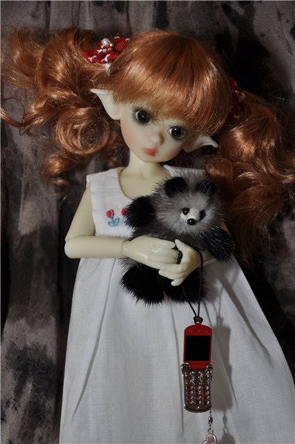 "Говорят под Новый год, что не пожелается..." - пятый тиник от Kaye Wiggs Millie fairskin у нас дома (фото 3)