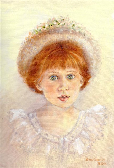 Margaret by BEV SAXBY Artist Proof OOAK, Маргарет, сделанная из света (фото 4)