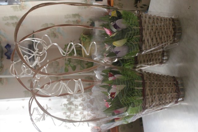 Еще несколько букетиков к праздникам