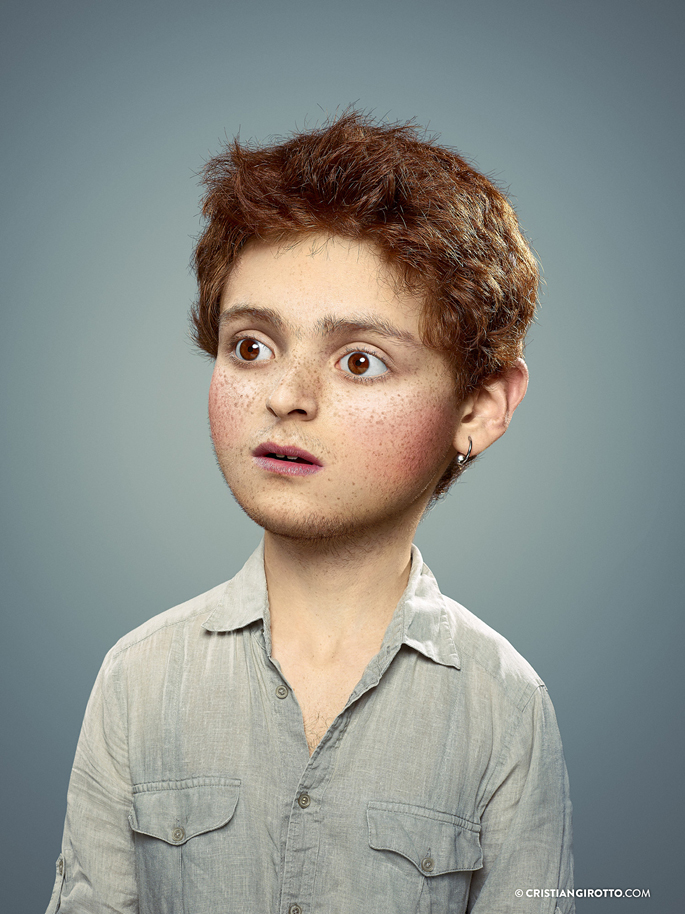 Фотопроект Cristian Girotto - "Ребенок внутри нас"