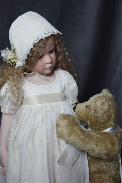 Лилу (Lilou) фарфоровая красавица от Рут Триффайзен (Ruth Treffeisen) (фото 4)