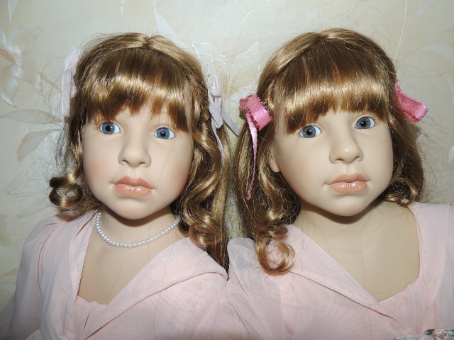 Куклы близнецы от Elissa Glassgold dolls