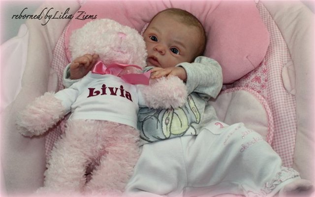 Кукла-реборн Prototype Livia by Gudrun Legler Reborn Baby (фото 7)
