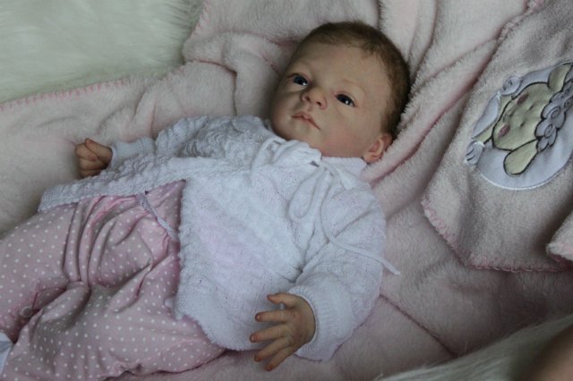 Розана - цветочек, роза... Куколка реборн Виктории Вишни