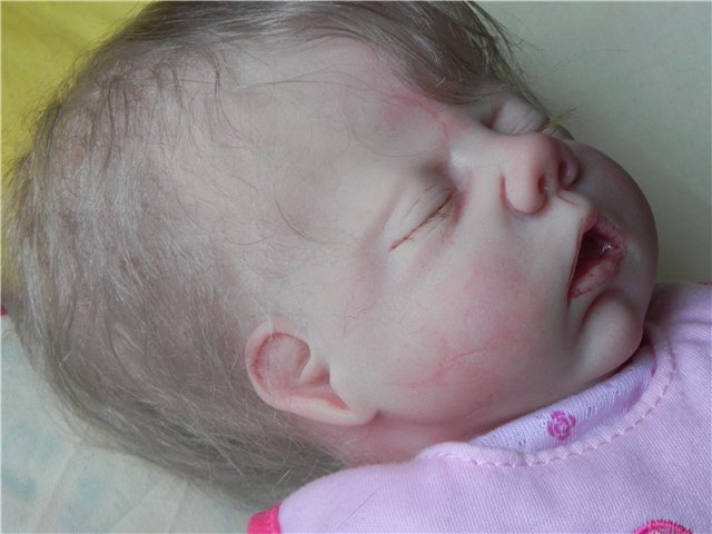 Дюймовочка Анютка. Кукла реборн от Светланы Преображенской (фото 7)