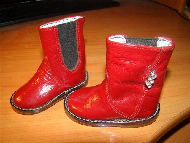 Сапожки ручной работы для куклы (фото 3)