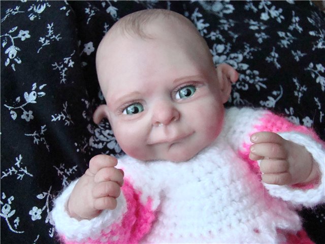 Маленькая Снежинка и помпушка Рози. Авторские куклы Кондрашовой Ирины