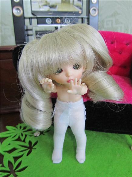 Шубка для куколки БЖД — Одежда и обувь для кукол BJD (БЖД): 1/3 (фото 4)