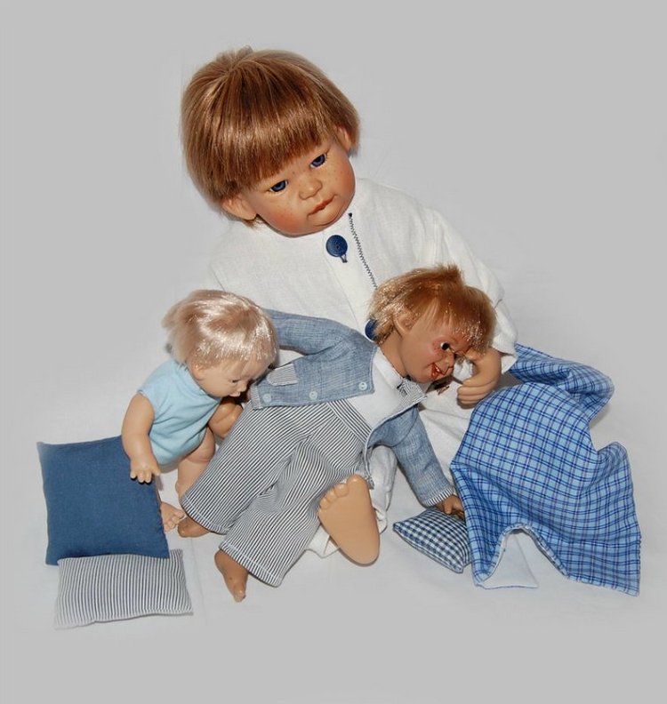 Мальчишки в пижамках :) — Домашние коллекции кукол: фото собраний