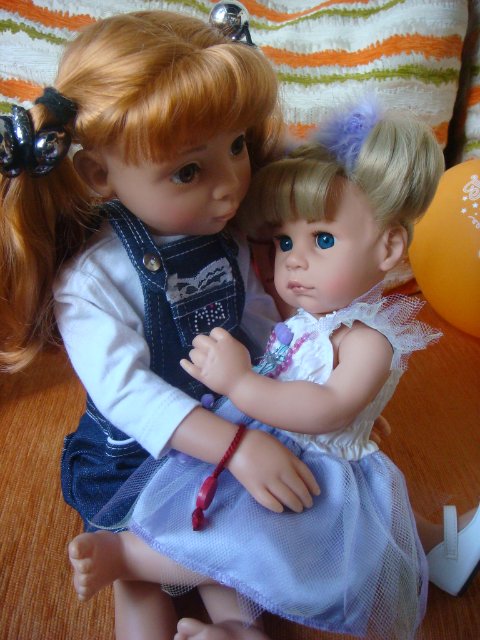 Наша трогательная малышка Машенька. Малышка-феечка Gotz из серии Kinderland Doll