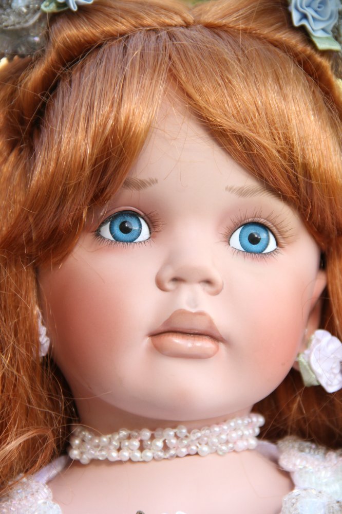 Очаровательная Ангелика — Фарфоровые куклы Donna Rubert (Руберт): The Doll Artworks