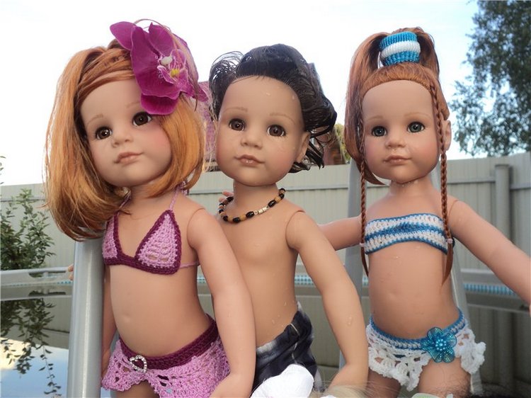 Ждем лета и верим в чудо! Куклы Готц и наряды