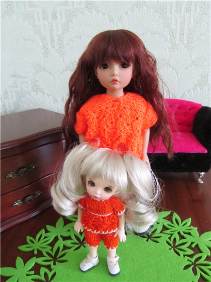 Оранжевое утро — Одежда и обувь для кукол BJD (БЖД): 1/3 (фото 10)